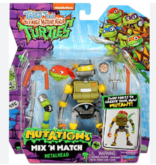 Teenage Mutant Ninja Turtles 4.5 Inch Action Figure Mix N Match Wave 1 - Metalhead